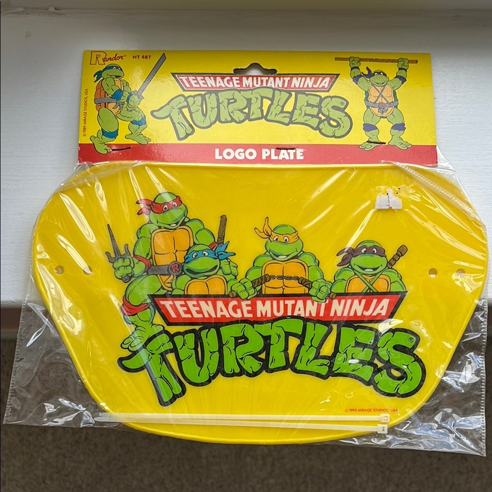 Teenage Mutant Ninja Turtles Bike Plate
